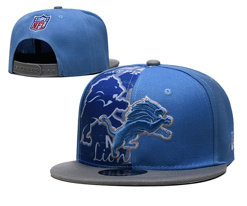 2022 NFL Detroit Lions Hat TX 04181